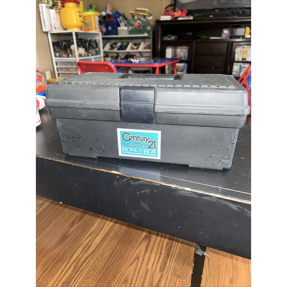 Rubbermaid Toolbox Vintage Promotional Bonus Box W/ Tray Made In USA 🇺🇸 1993